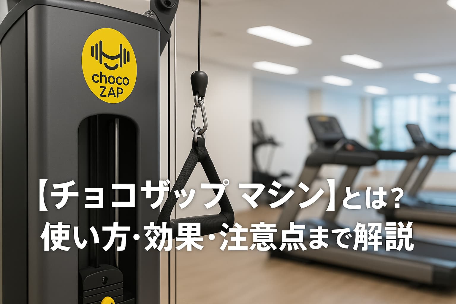 チョコザップマシン