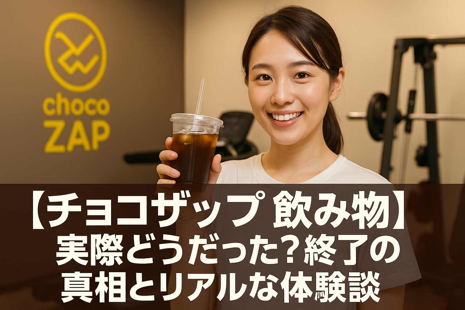 チョコザップ飲み物